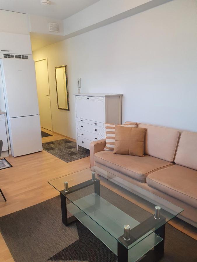 Moderni, Viihtyisae Pikkukaksio Saunalla Pori Exterior photo